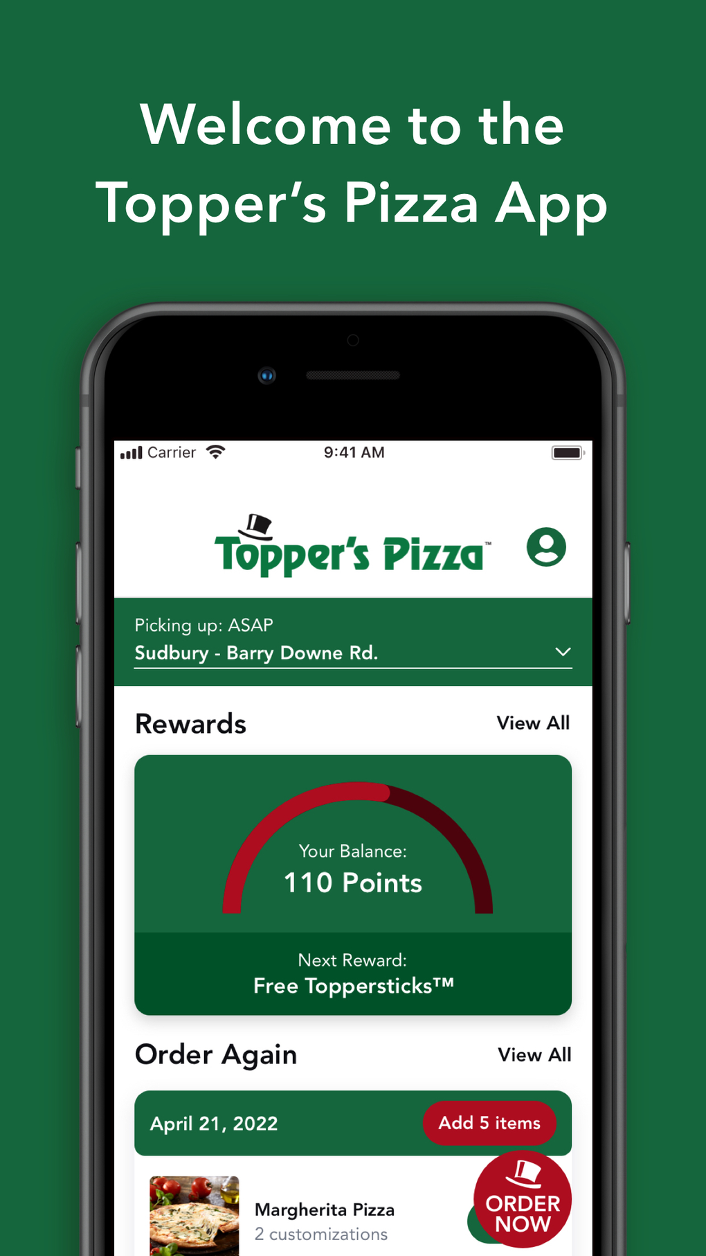 Toppers Pizza para iPhone - Descargar