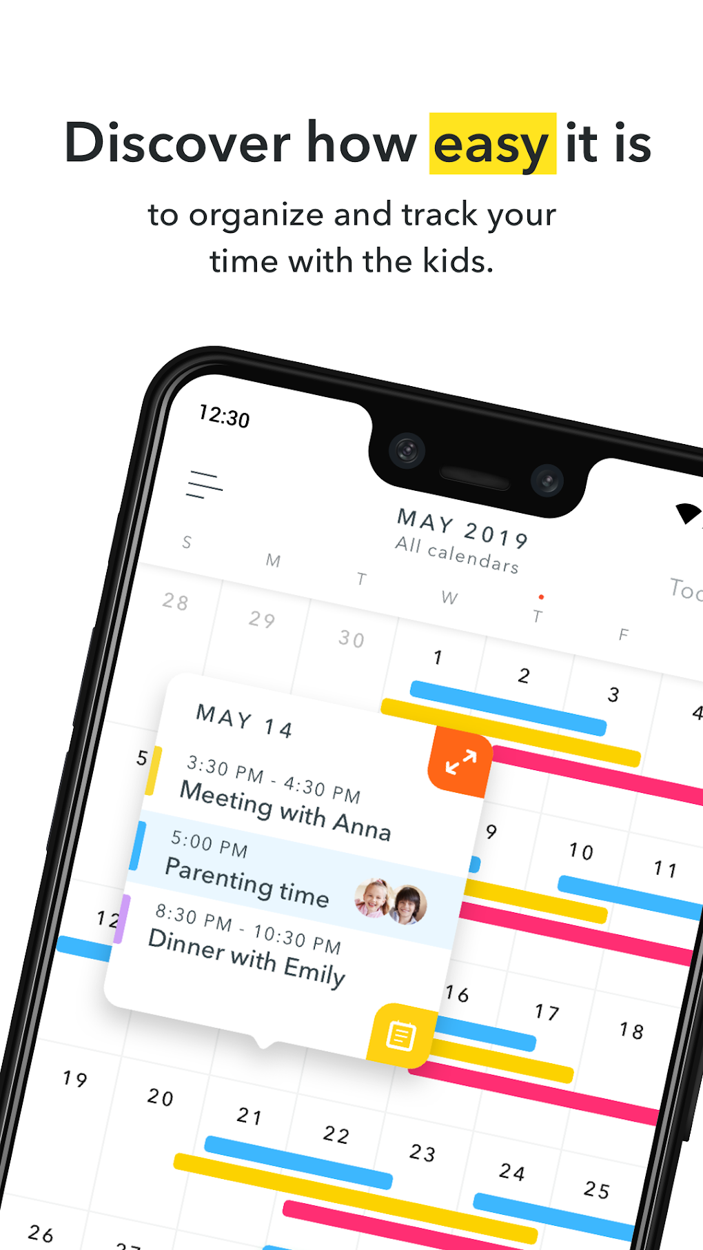 Android I in AppClose Co parenting App ndir