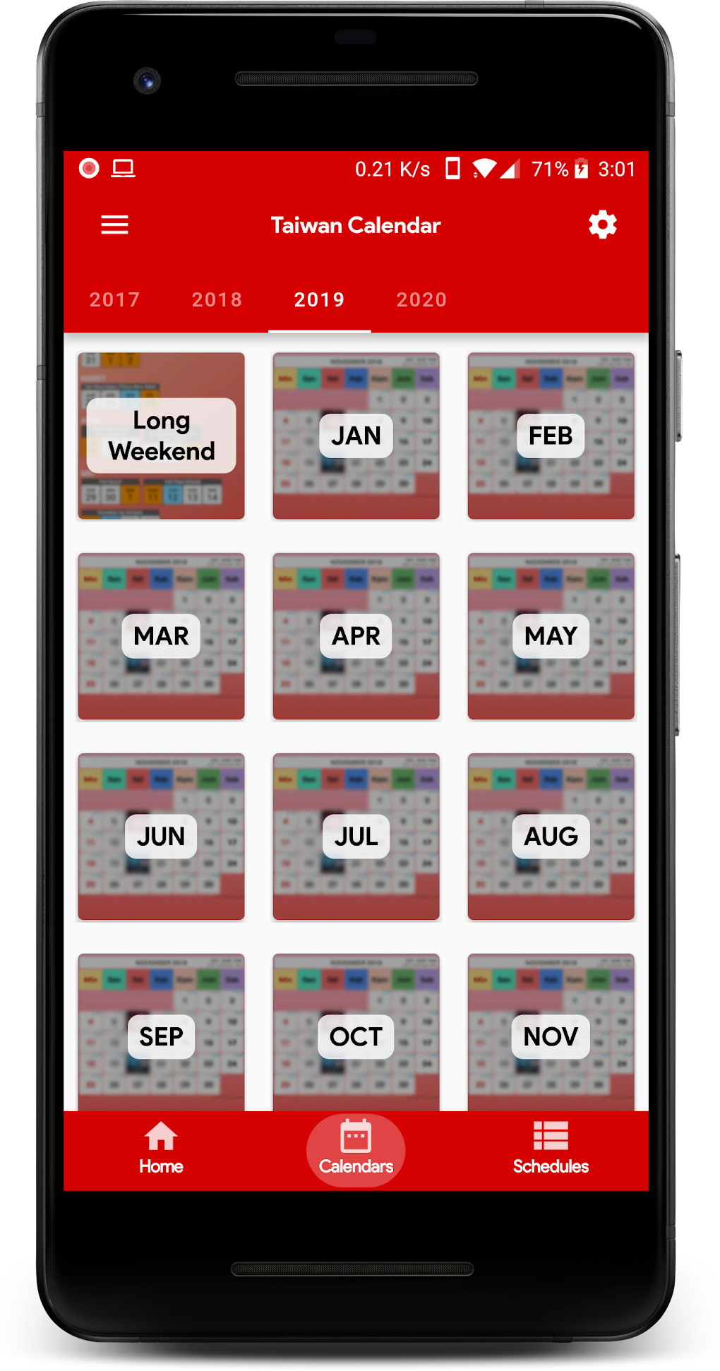 Taiwan Calendar 2022 For Android Download