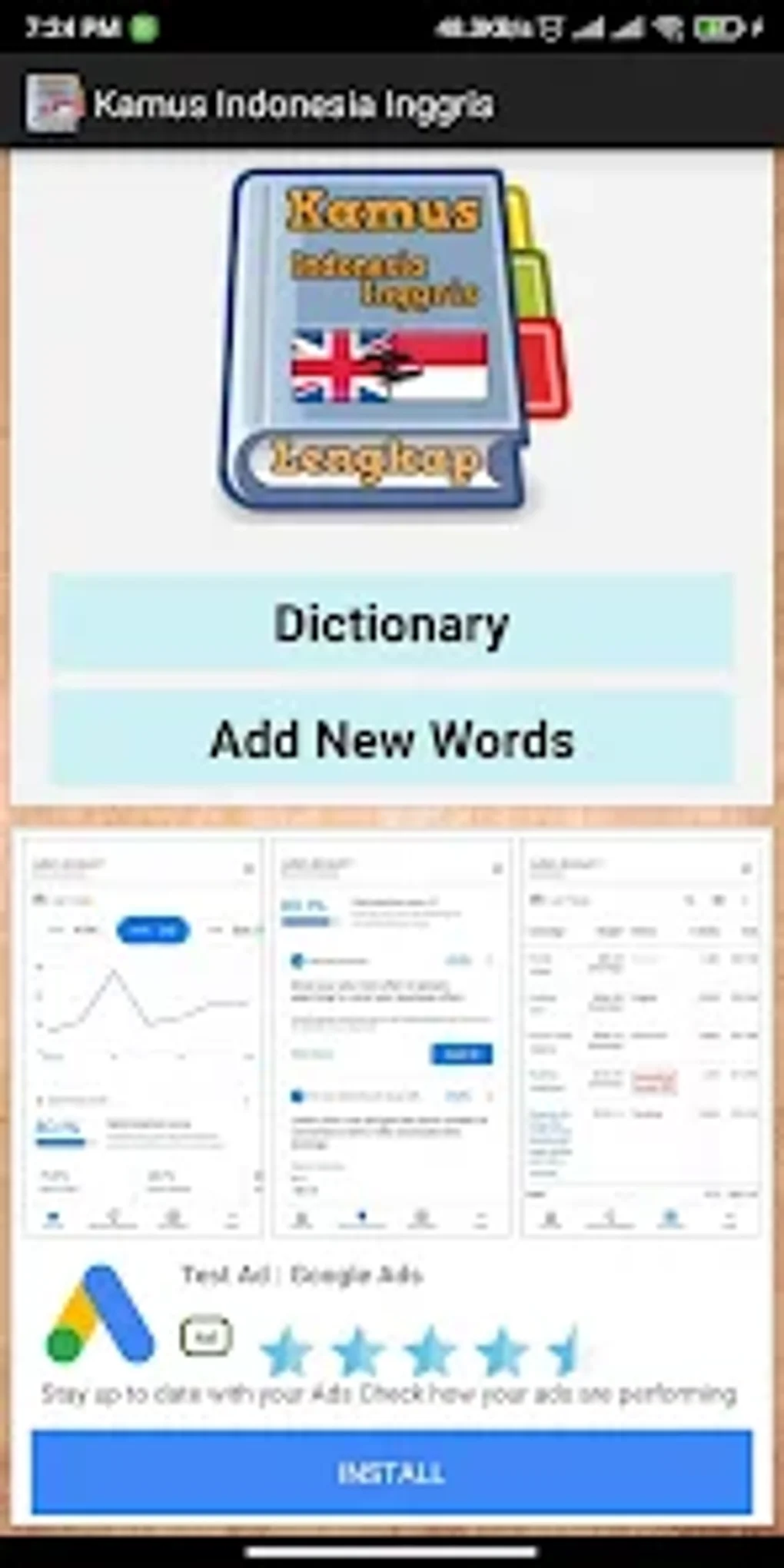 Dictionary English Indonesian para Android Download