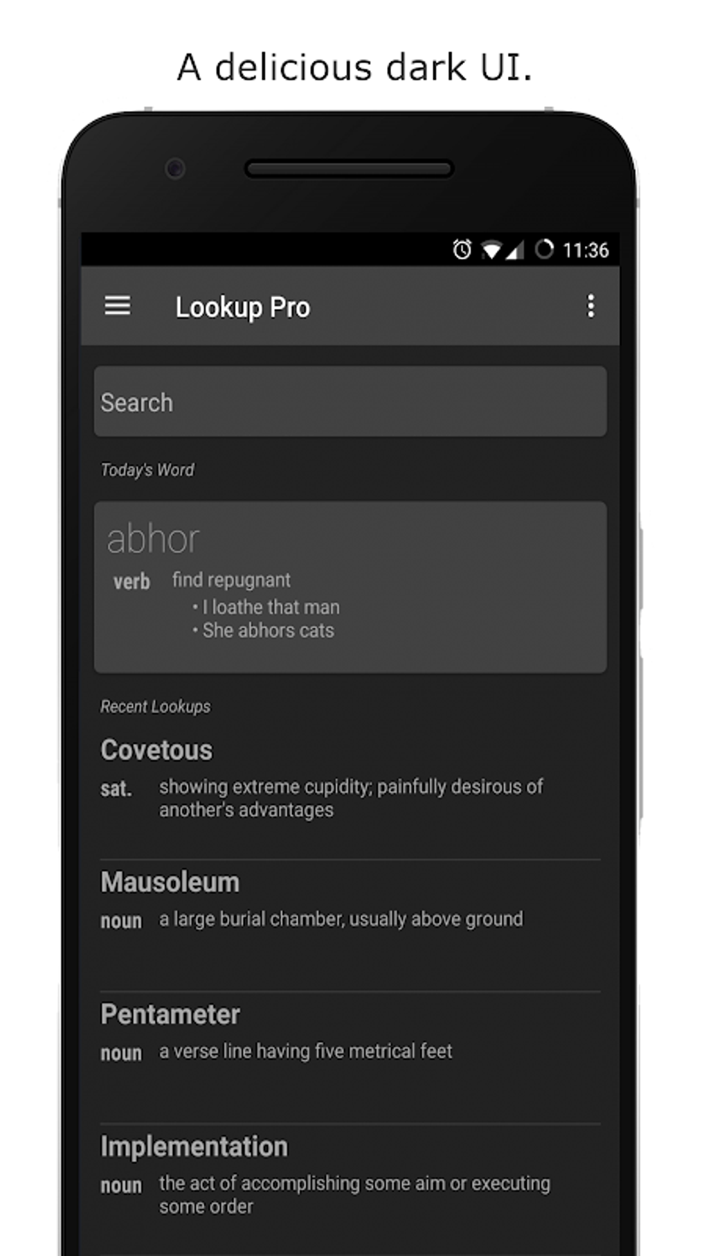 Look Up - A Pop Up Dictionary APK สำหรับ Android - ดาวน์โหลด