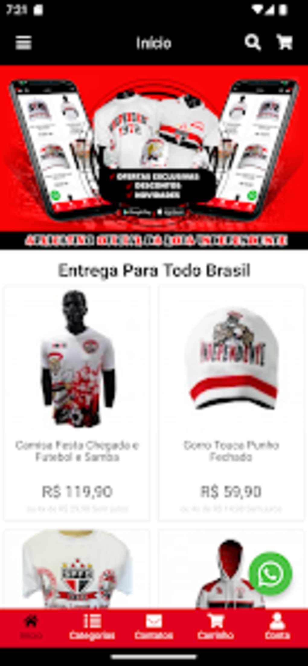 Torcida Gifts & Merchandise for Sale