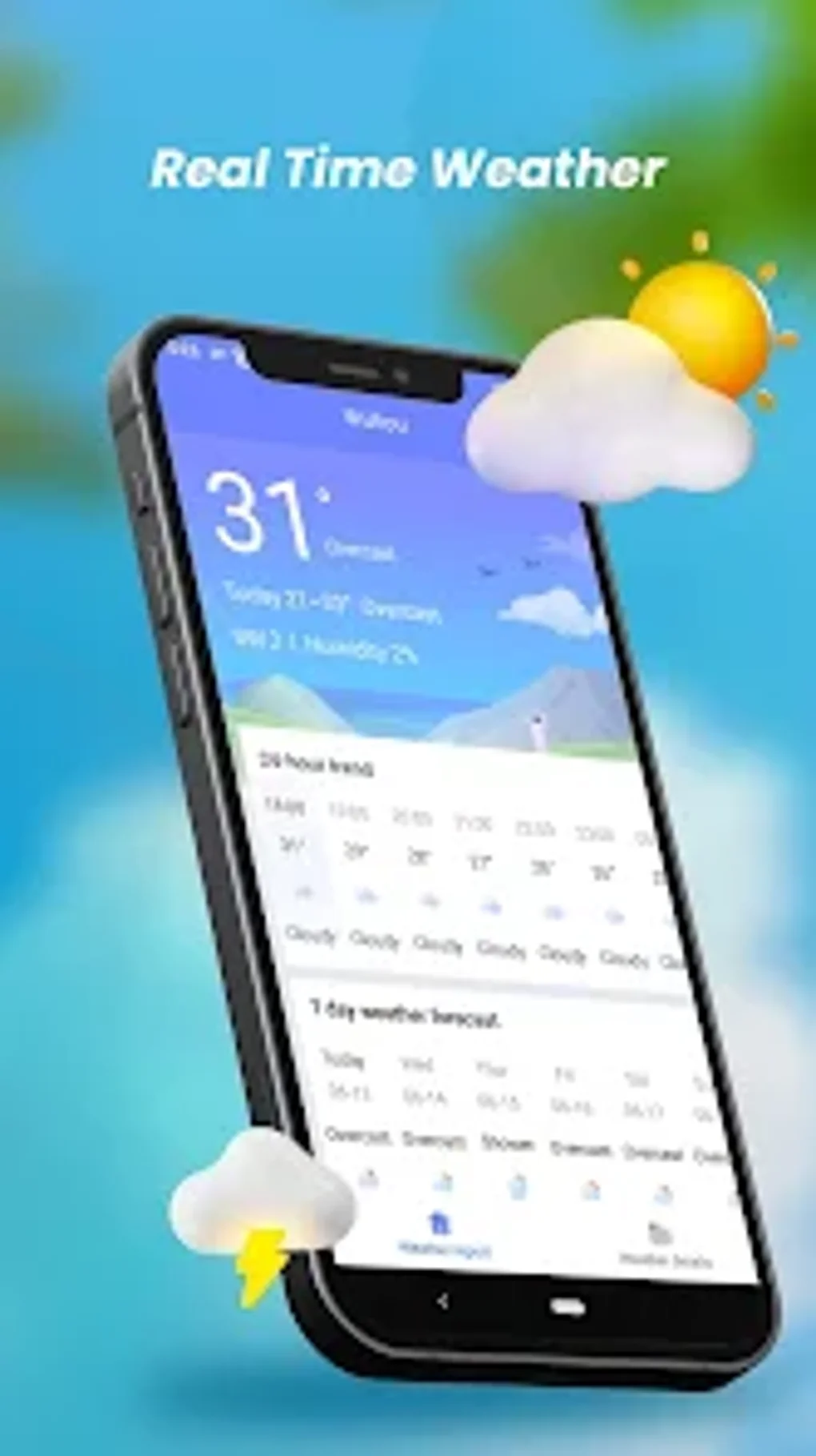 Real Time Weather для Android — Скачать