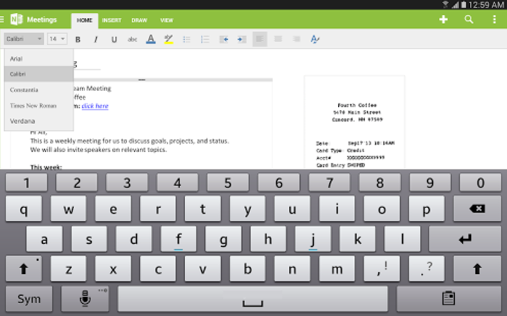 Microsoft OneNote: Save Ideas and Organize Notes for Android - Download