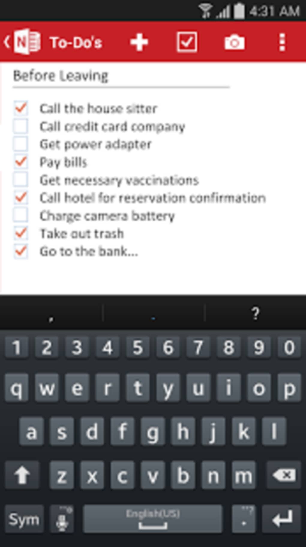 microsoft notes for android