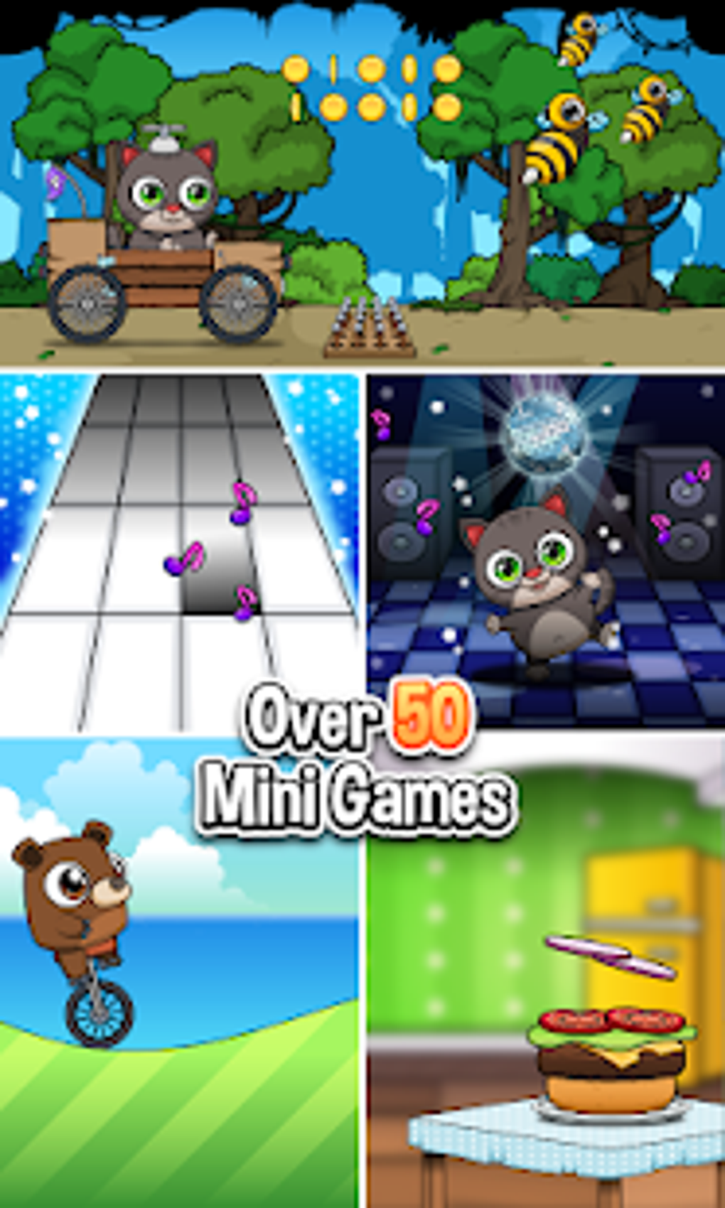 Oliver the Virtual Cat для Android — Скачать