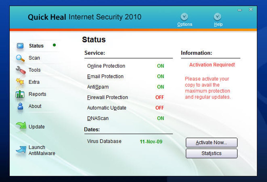 Quick Heal Internet Security 2018