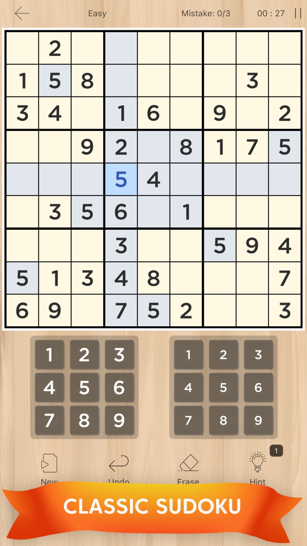 Sudoku Classic Puzzle Game For Iphone Download 9061
