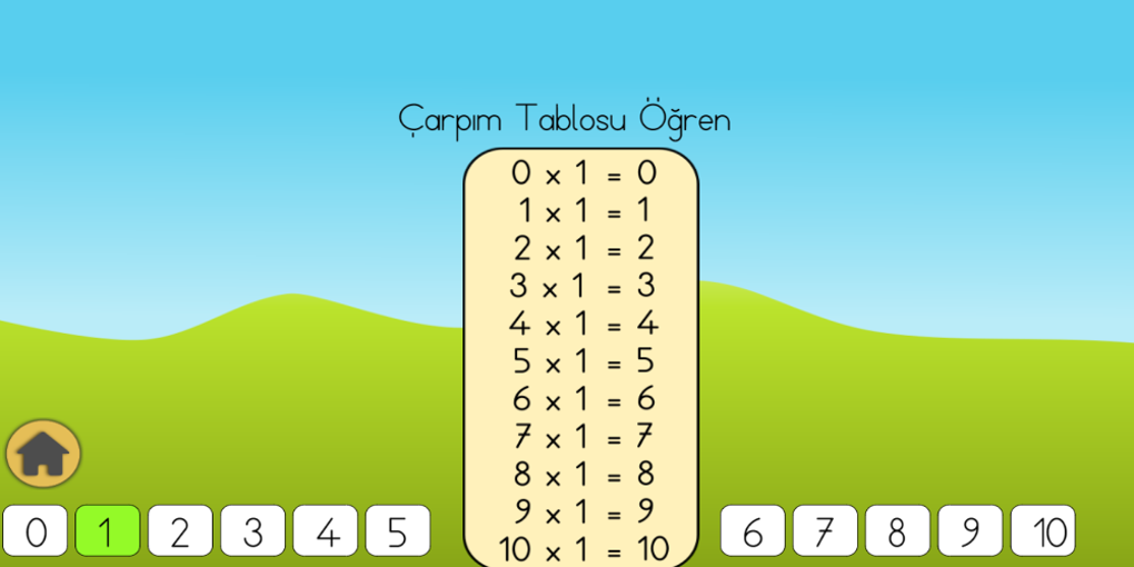 Android 용 Çarpım Tablosu Oyunları - 다운로드