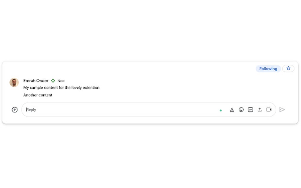Google Chat My Favorites for Google Chrome - Extension Download