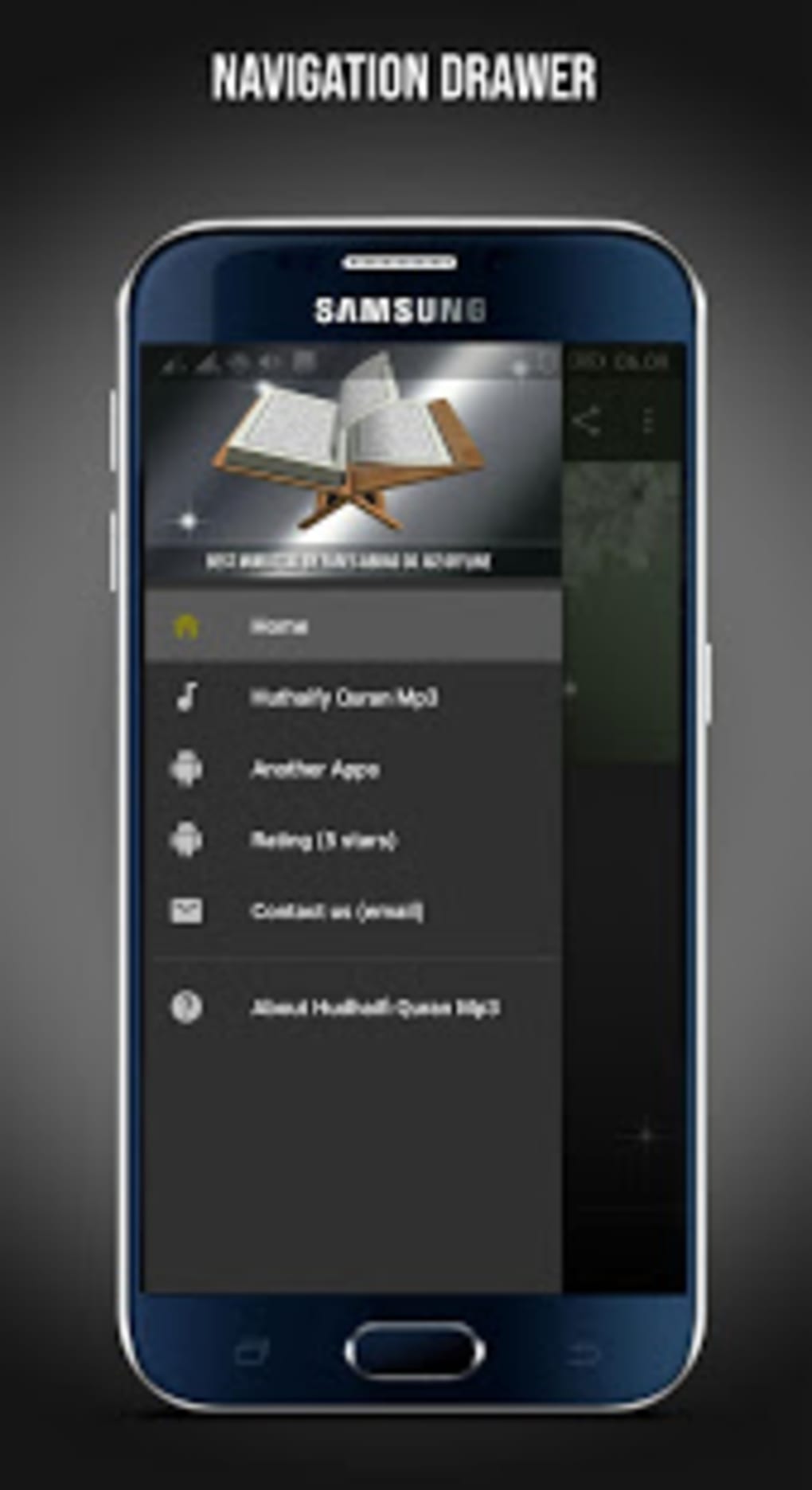 Hudzaifi quran mp3 murottal offline apk for android download.