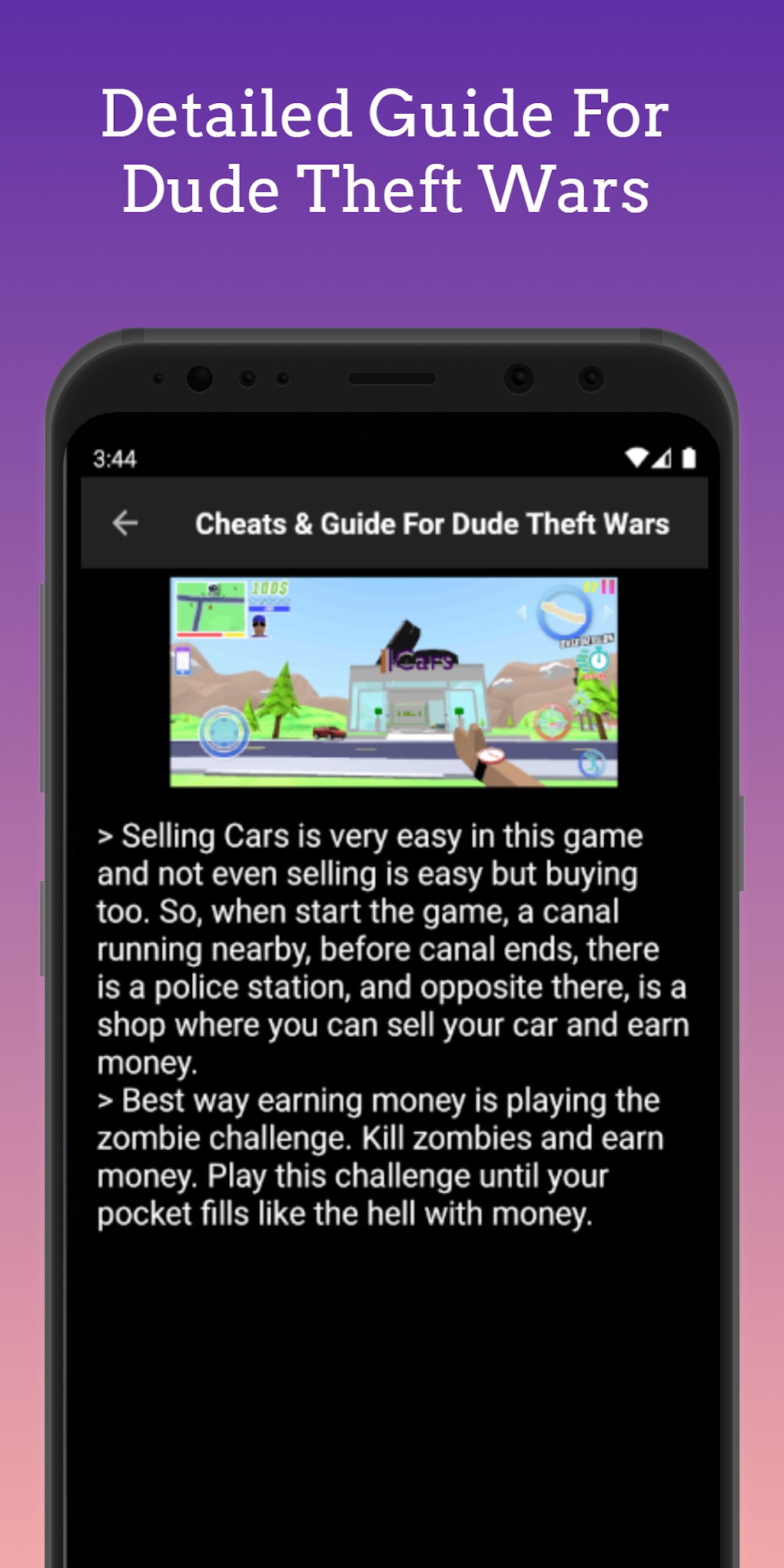 Dude Theft Wars Cheat Codes для Android — Скачать