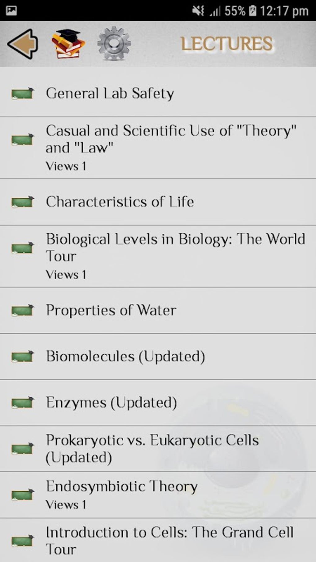 Biology - Lectures APK Android - ダウンロード