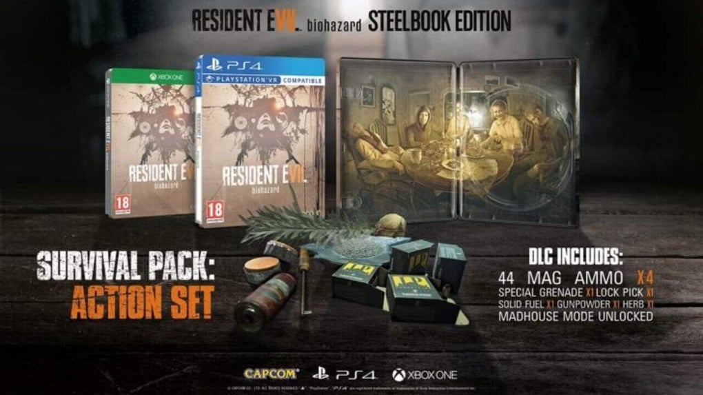 Présentation de l'Edition Steelbook de Resident Evil 7 - Steelbook Jeux