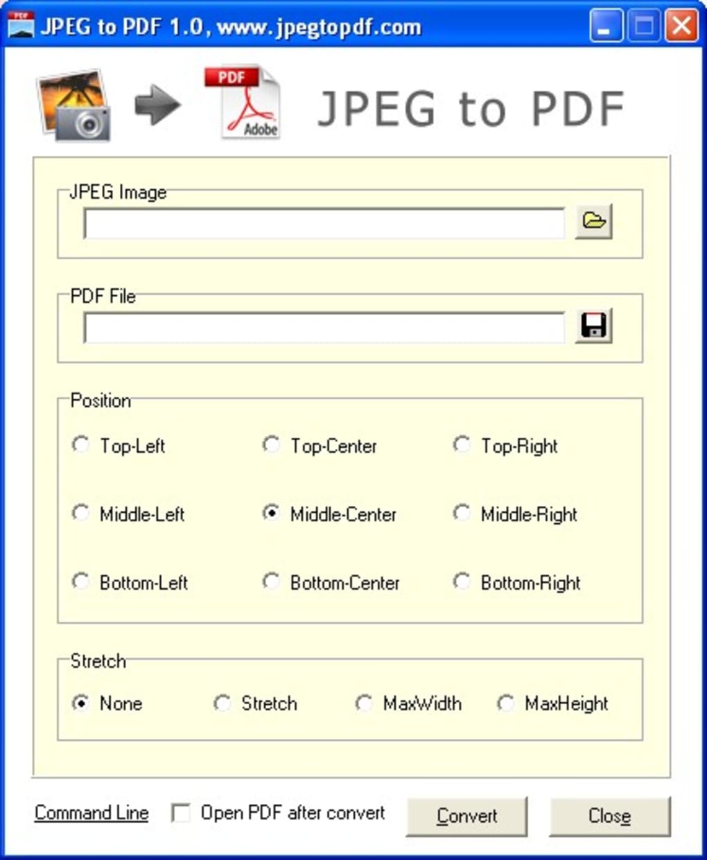 software to convert jpg to pdf