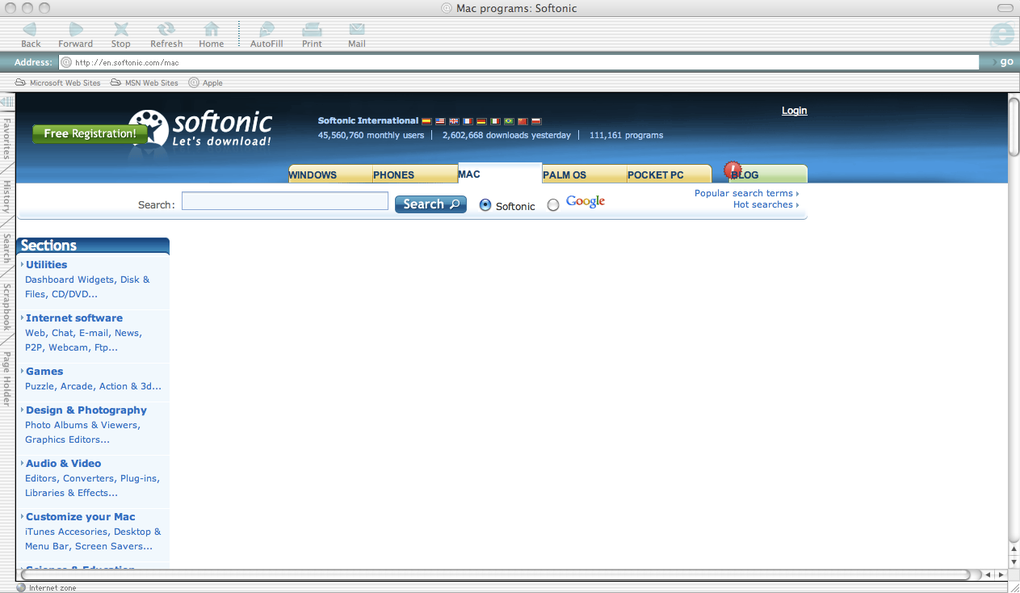 internet explorer for mac 9.2