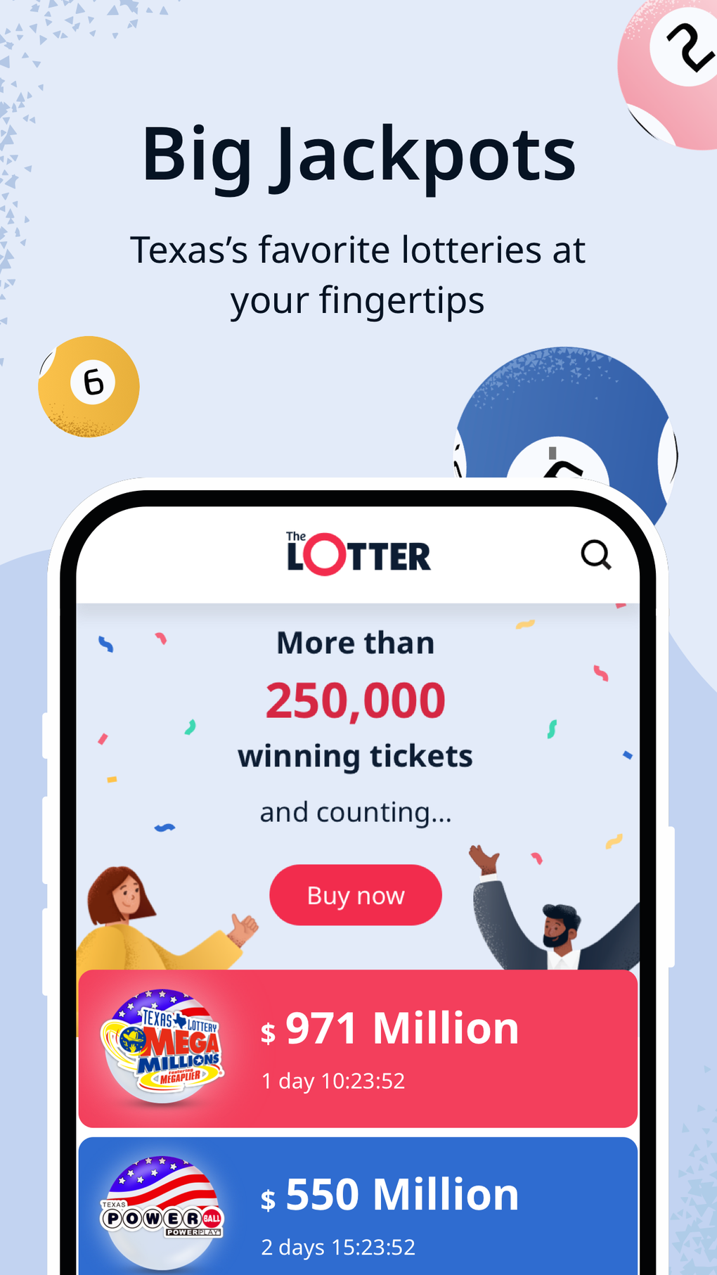 theLotter Texas Play Lottery для iPhone — Скачать