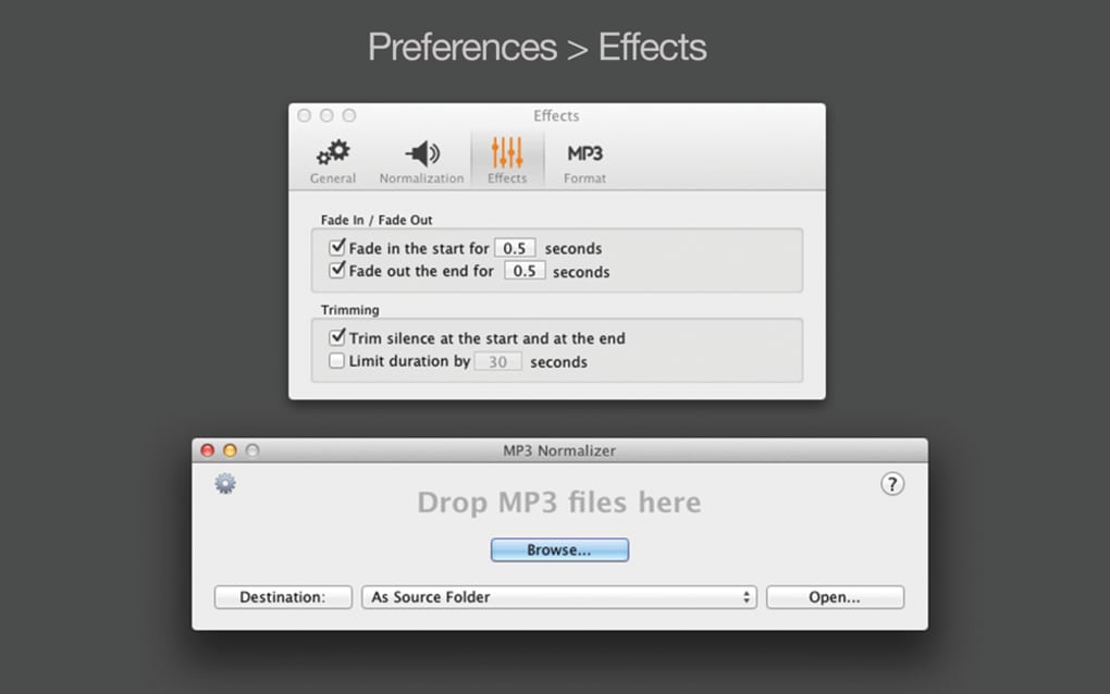 MP3 Normalizer for MAC para Mac - Descargar