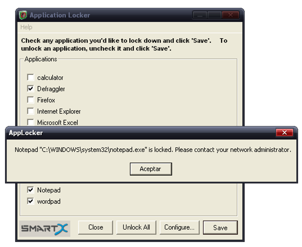 configure applocker