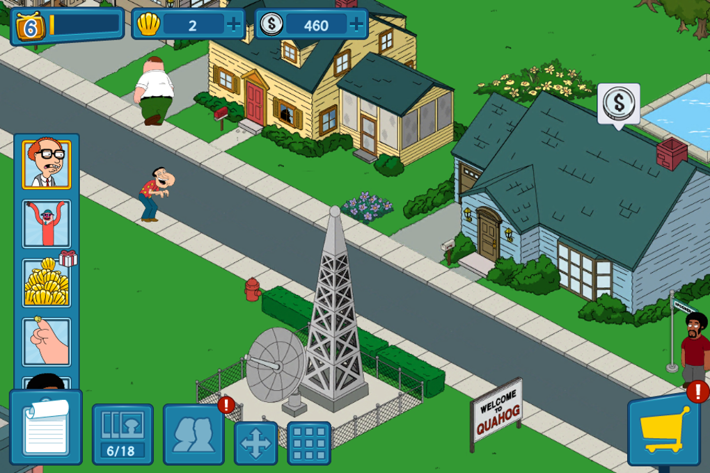 Family Guy Online, Creating an Interactive Quahog