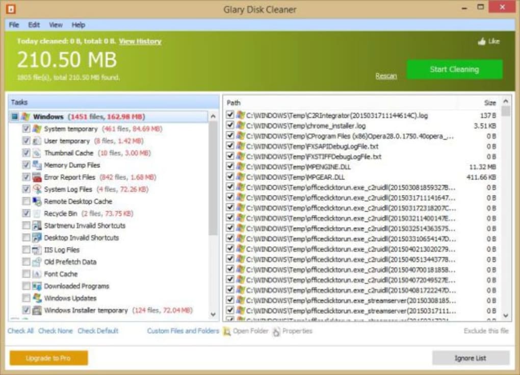 Glary Disk Cleaner 5.0.1.295 for windows download