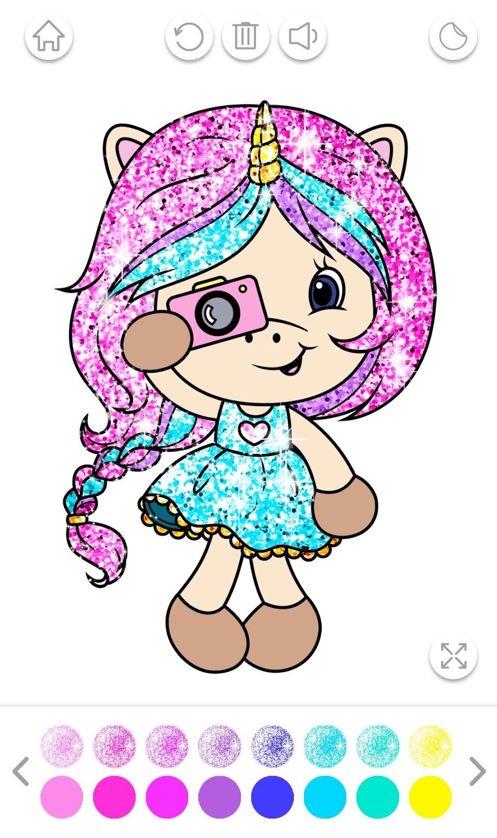 Unicorn Coloring Book Glitter APK for Android - Download