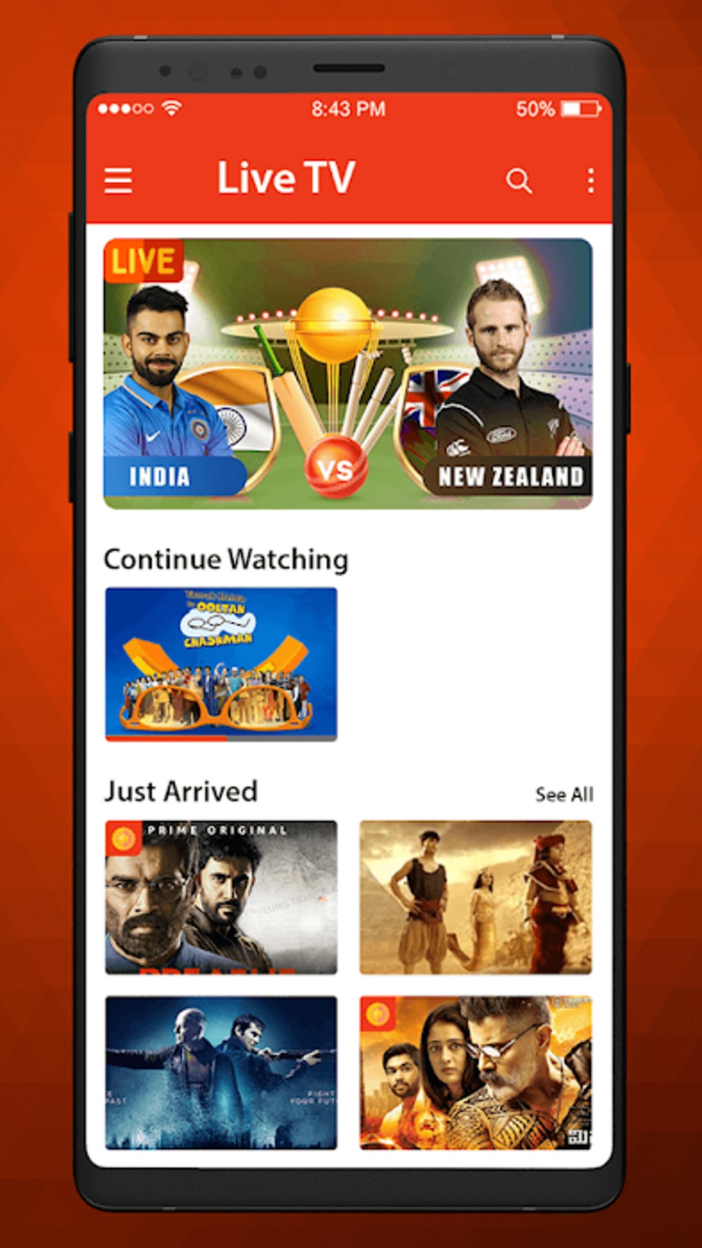 live cricket android