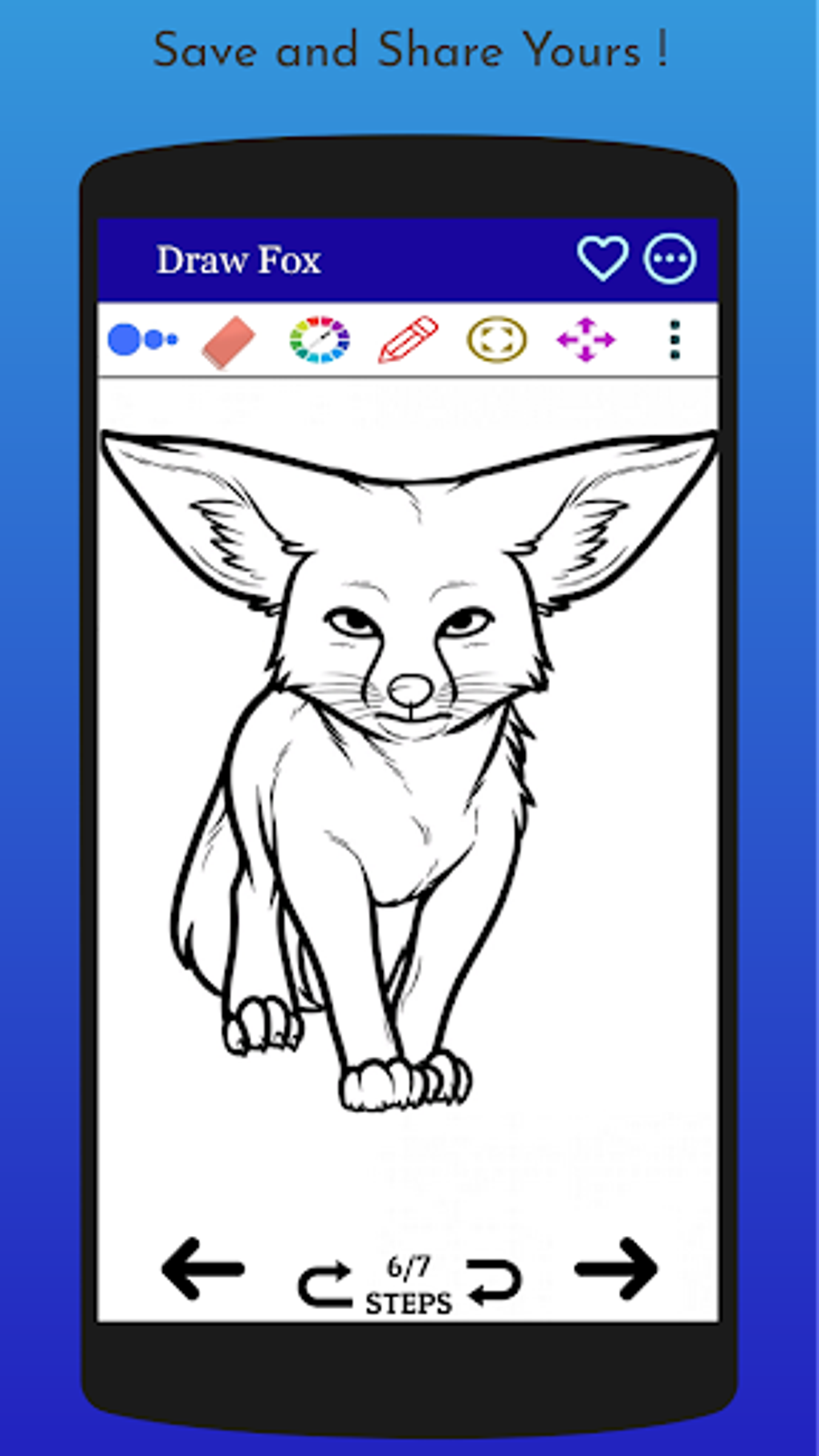 How to Draw a Fox Step by Step для Android — Скачать