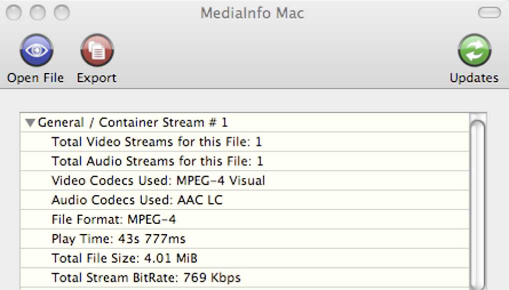 for mac download MediaInfo 23.06 + Lite