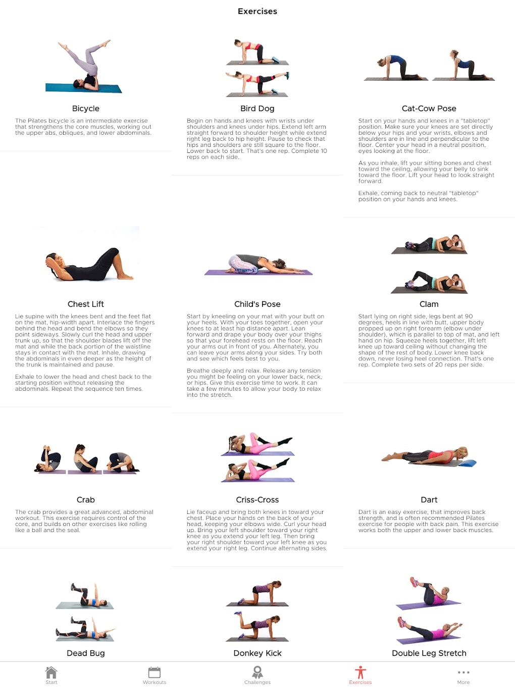 30 Day Pilates Challenge for Android - Download