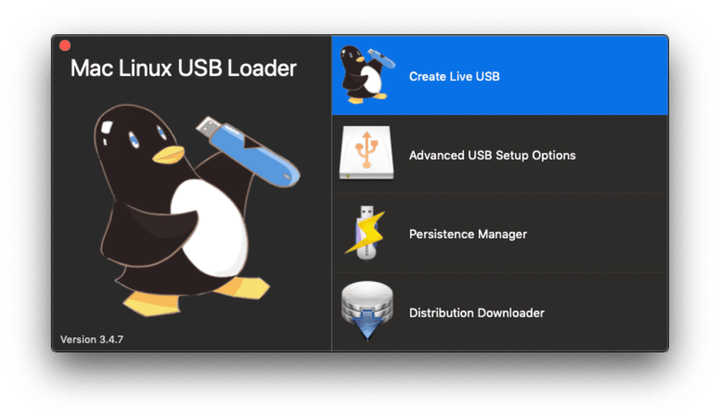 Kvadrant forudsætning Gentage sig Mac Linux USB Loader (Mac) - Download