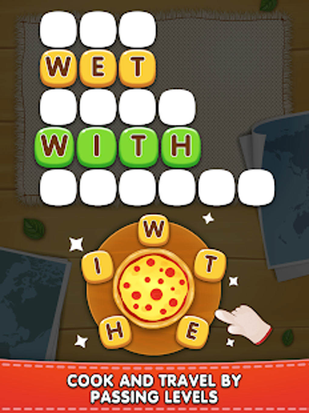 Word Pizza - Word Games Puzzles APK для Android — Скачать