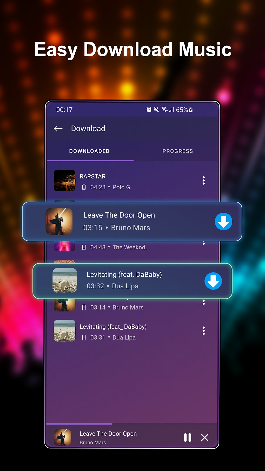 Music Player - MP3 Downloader voor Android - Download