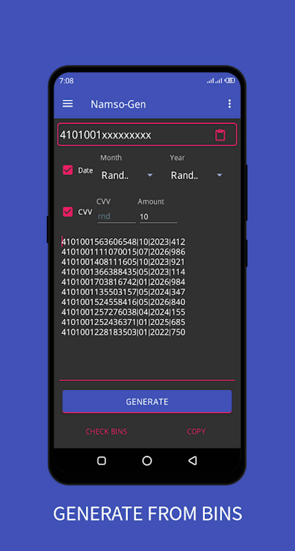 namso cc checker