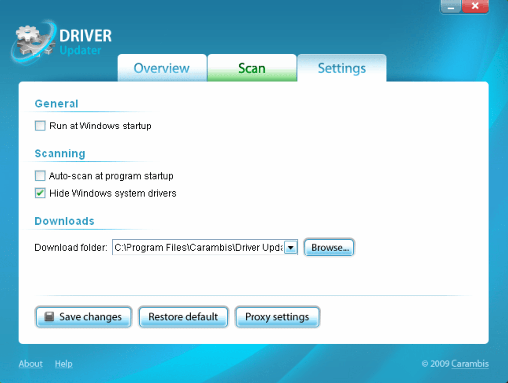 carambis driver updater activation key 2018