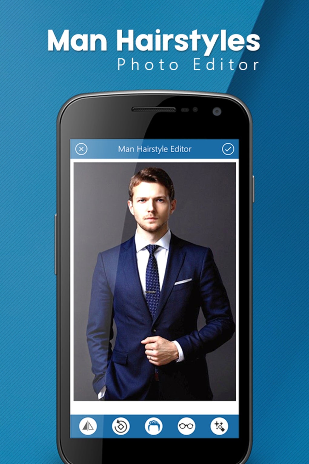 Man Hairstyle Photo Editor APK for Android Download