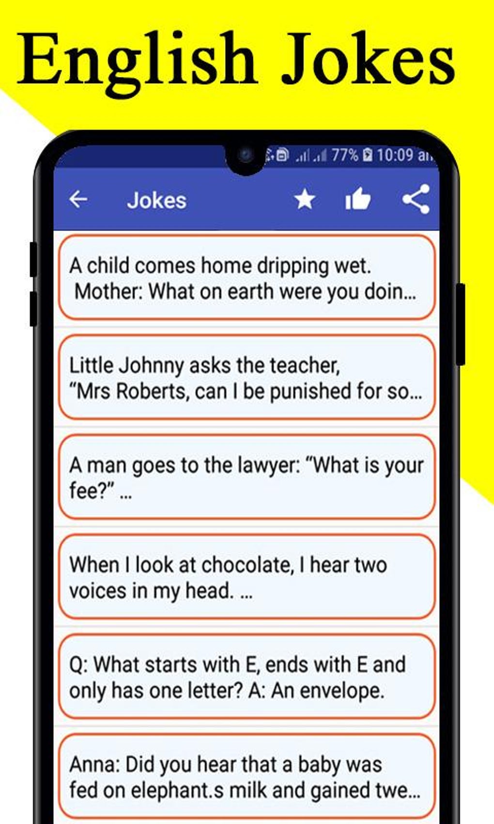 Jokes And Riddles in English для Android — Скачать