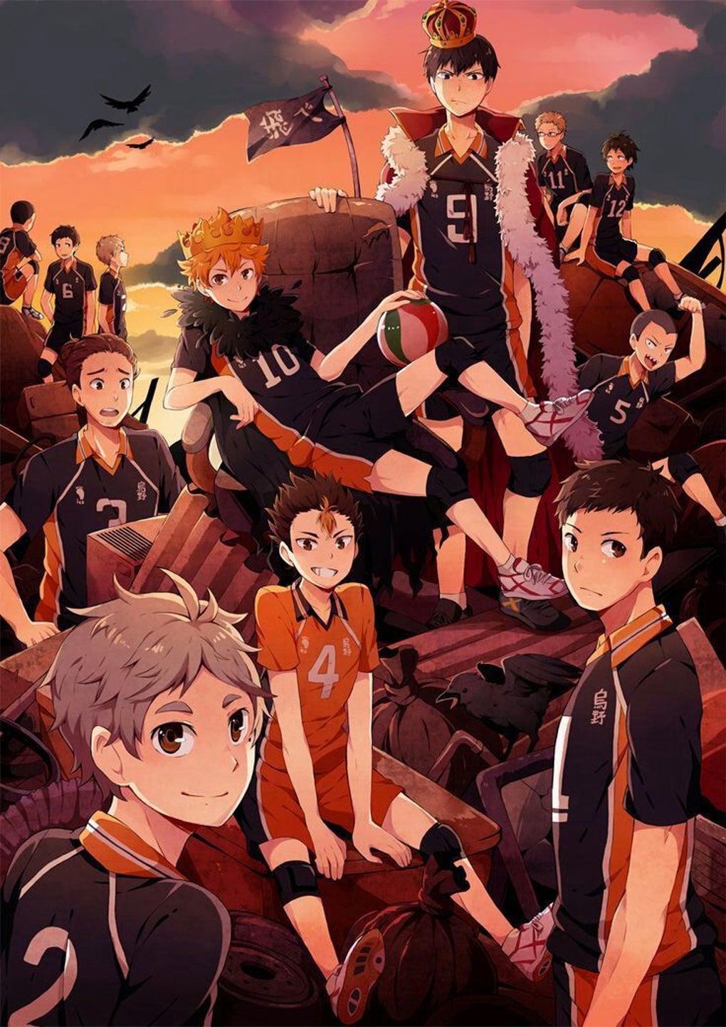 Haikyuu Manga Art [3840X2160] : r/wallpaper