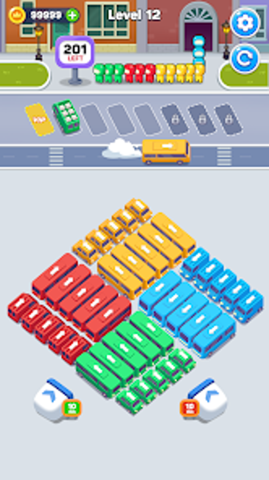 Android için Bus Go: Color Car Sort Puzzle İndir