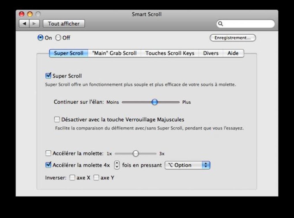 Smart Scroll X pour Mac - Télécharger