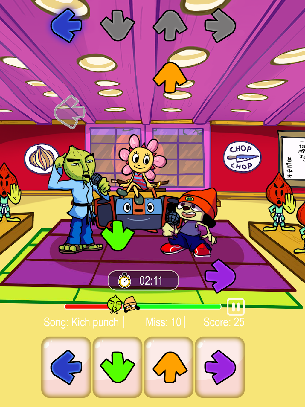 Parappa the Rapper - flash game play online at Chedot.com