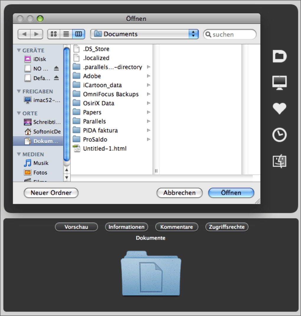 default folder x and slack