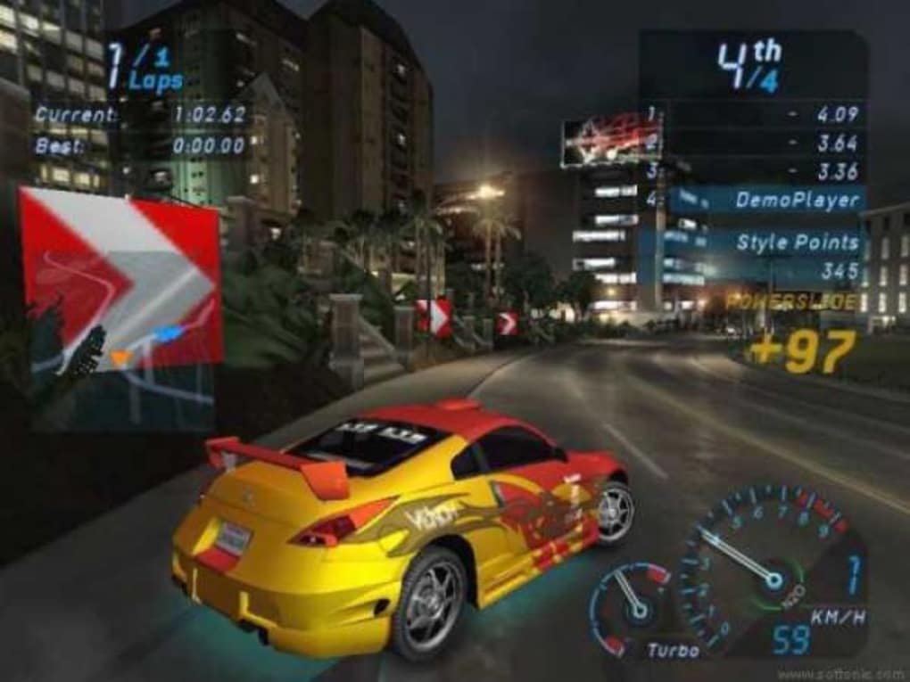 need for speed 2 game download softonic