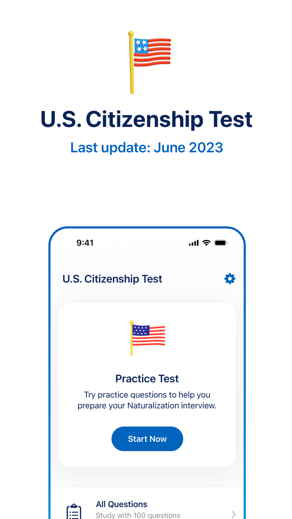 US Citizenship Test 20252025 для iPhone — Скачать