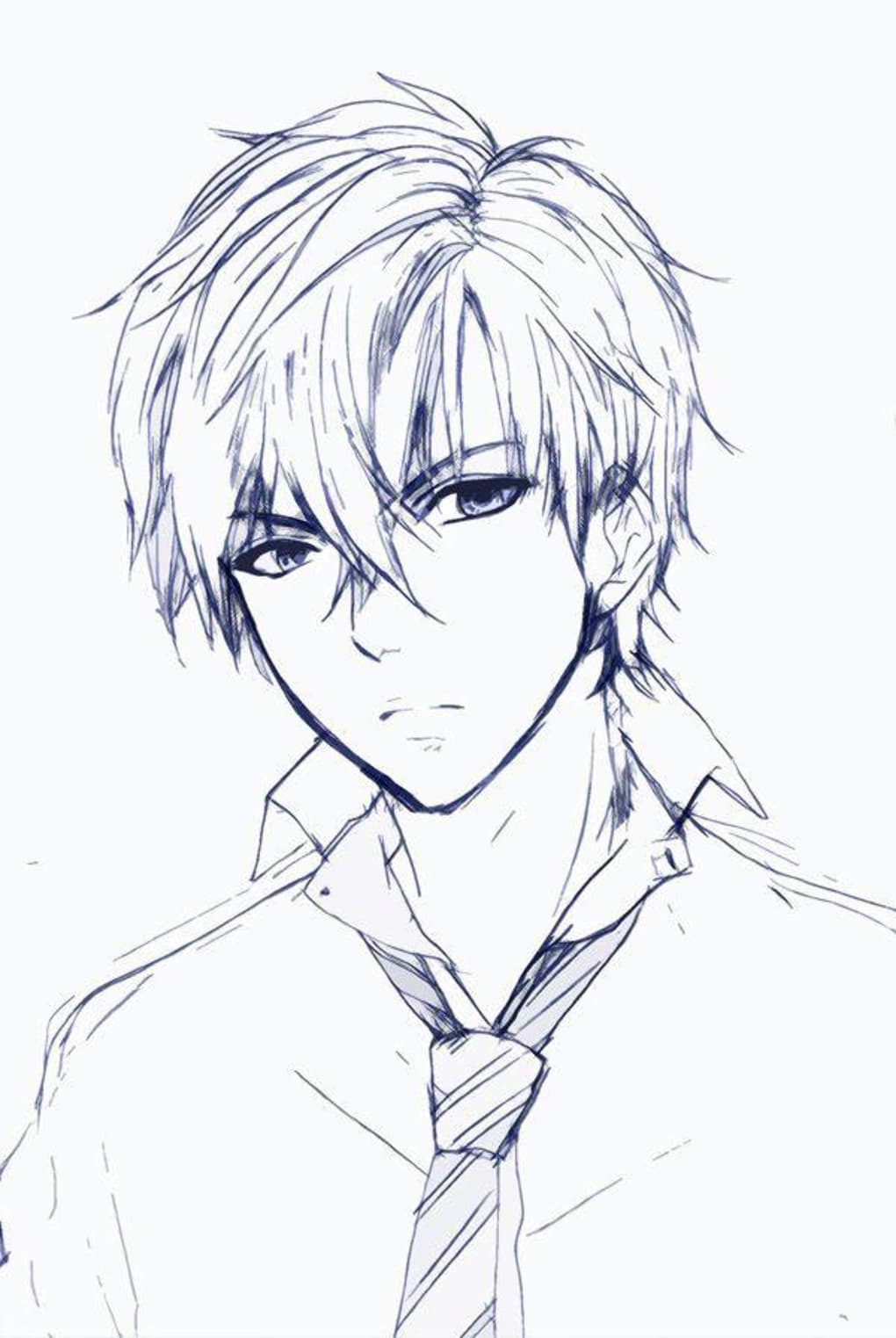 Drawing Anime Boy For Android - Download