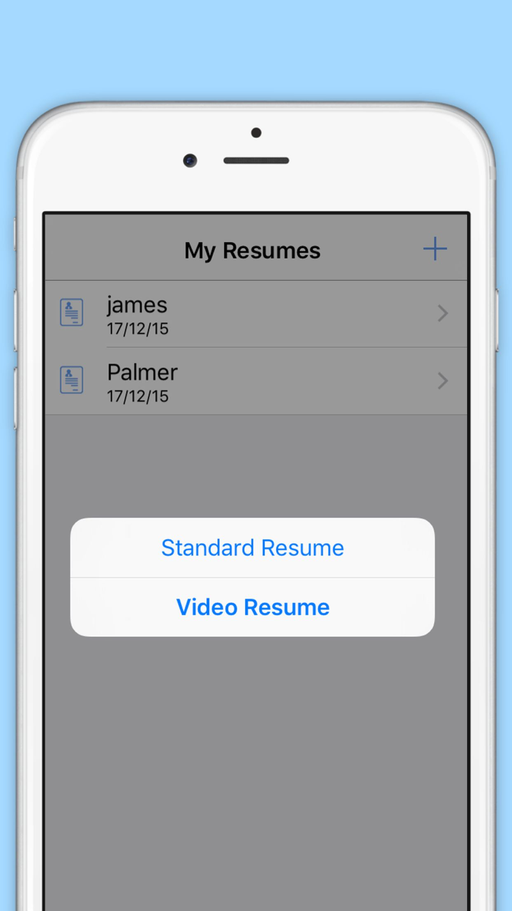 Easy Resume Builder for iPhone - Download