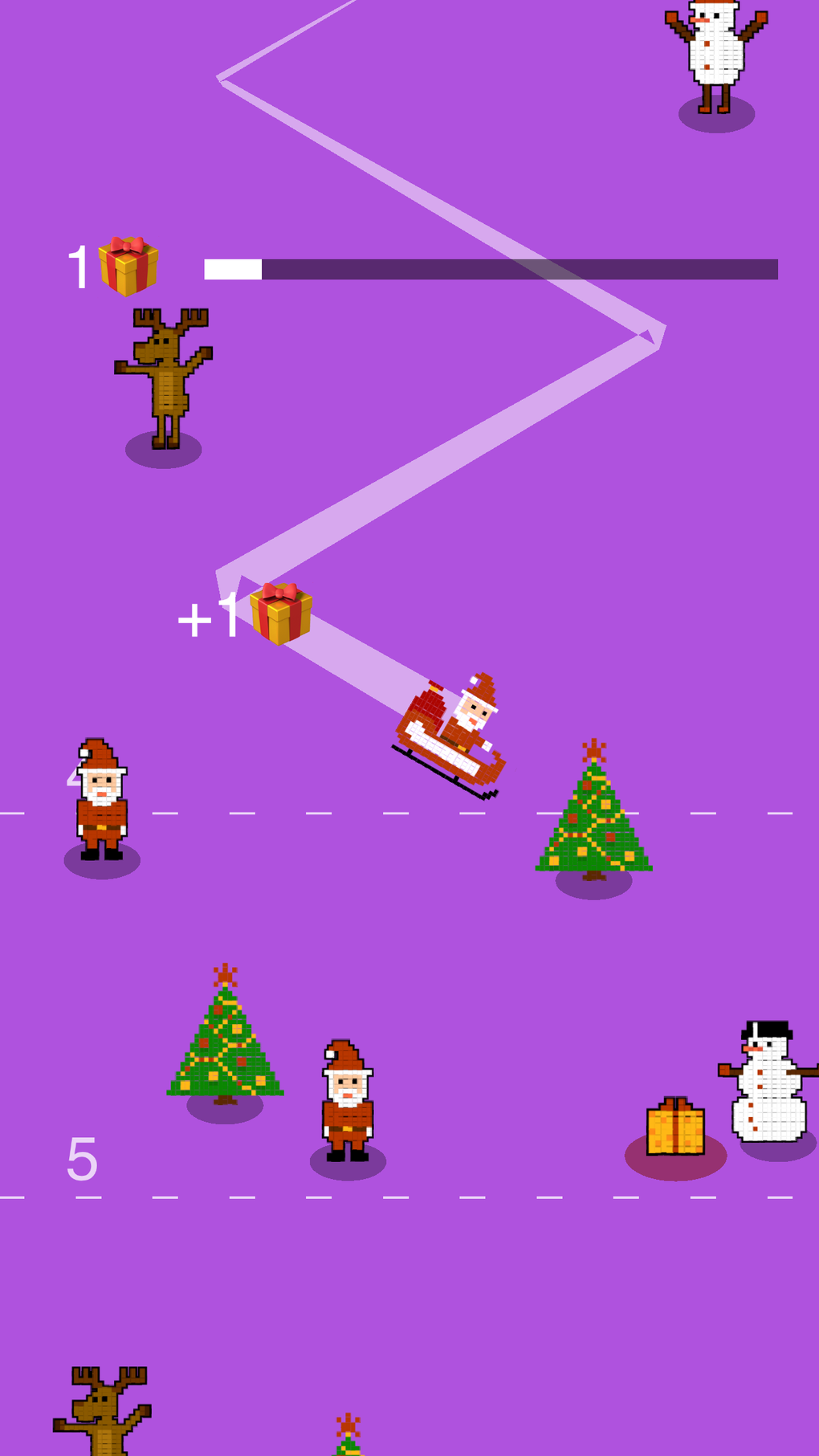 Santa Claus is Skiing to Town для iPhone — Скачать