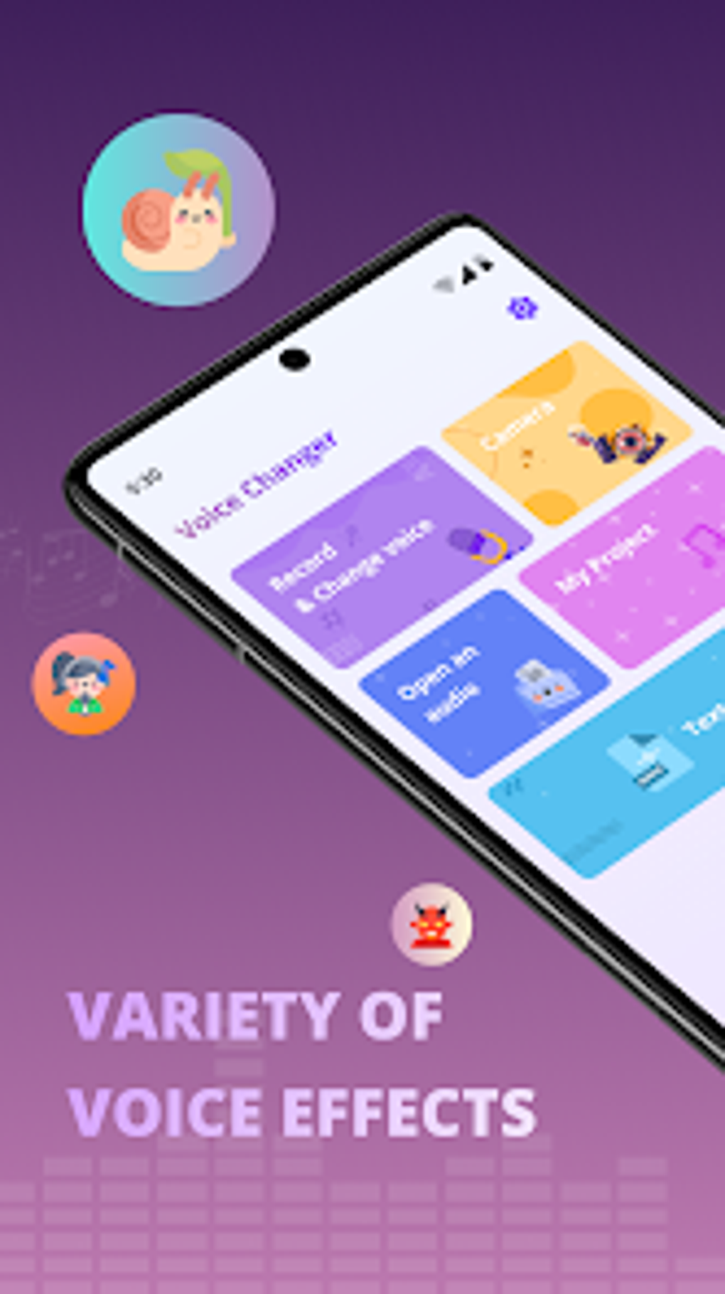 Voice Changer By Sound Effects для Android — Скачать