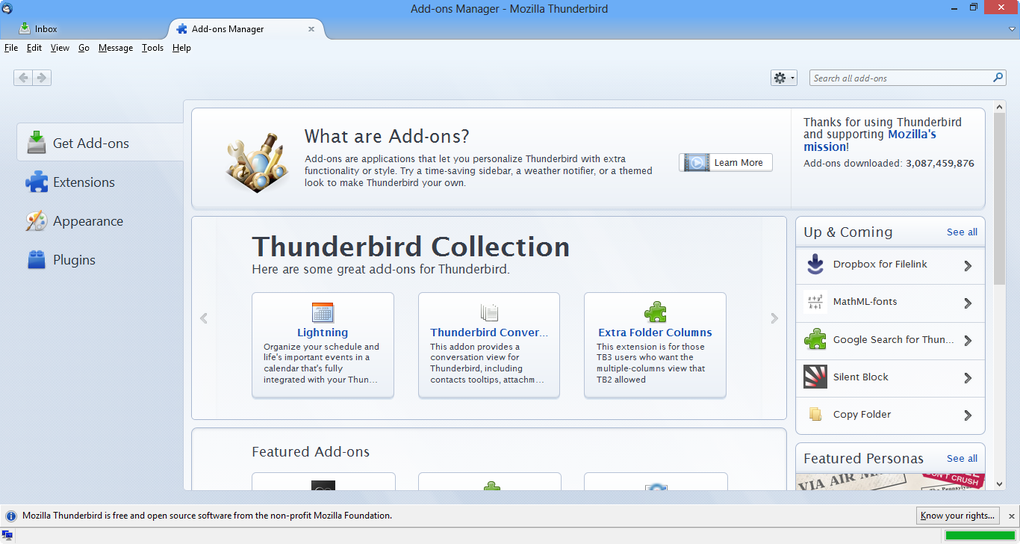 mozilla thunderbird help how to block spam