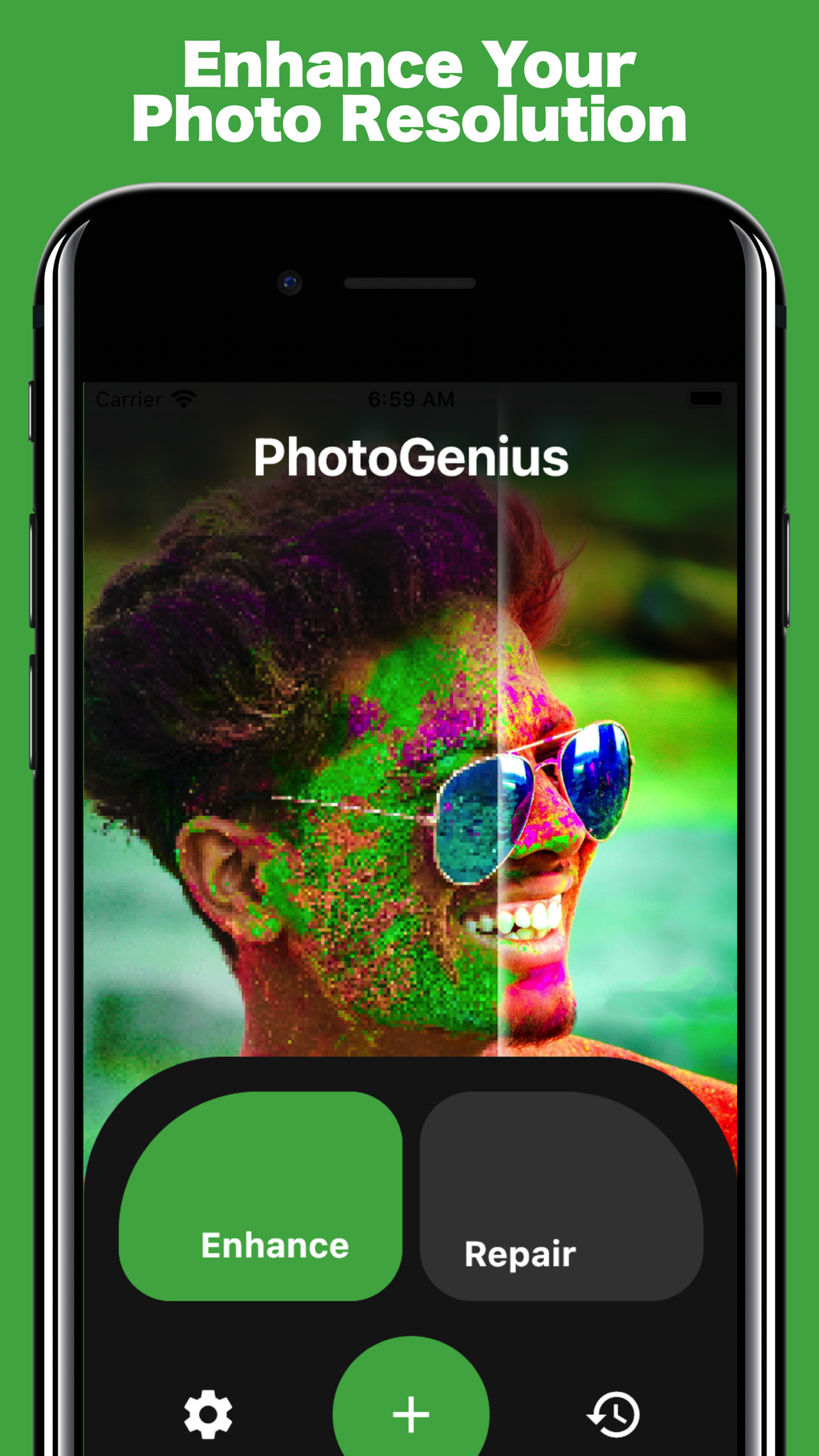 Photo Genius - AI Pic Enhancer для iPhone — Скачать